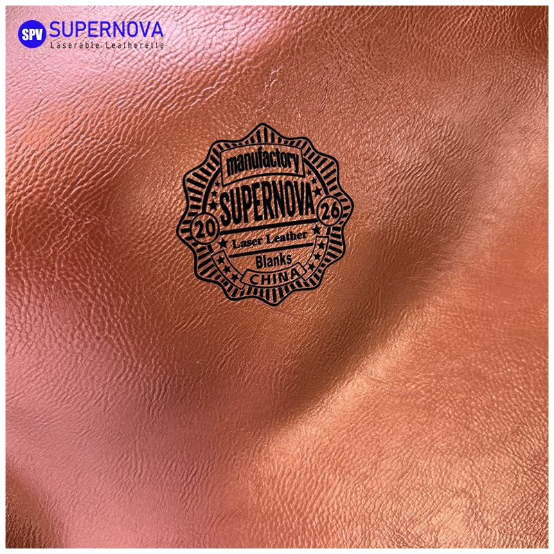 Metallic Laserable Leatherette Sheet  with adhesive/without adhesive