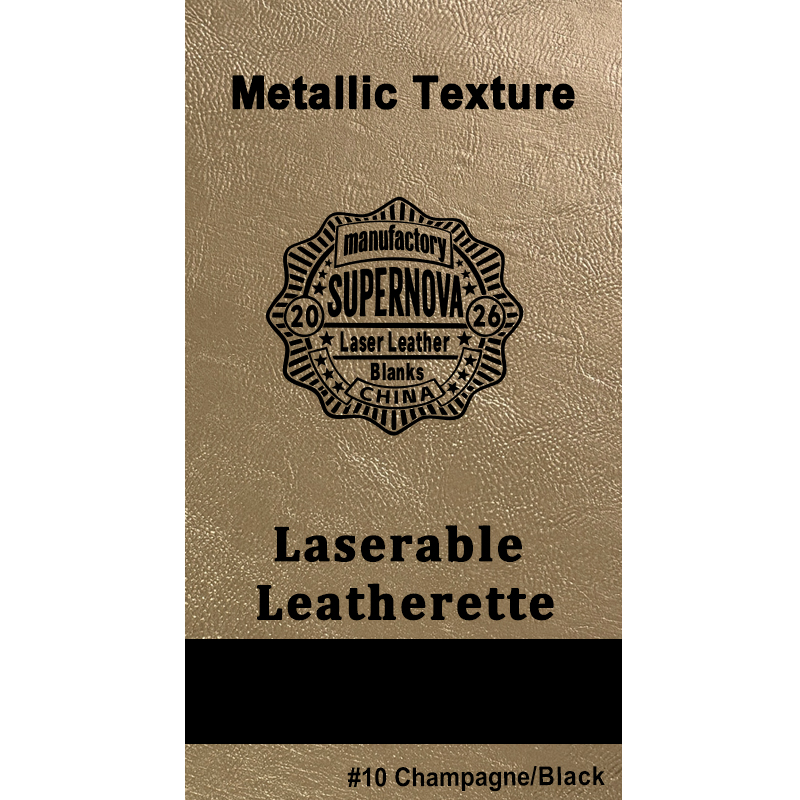 Metallic Laserable Leatherette Sheet  with adhesive/without adhesive