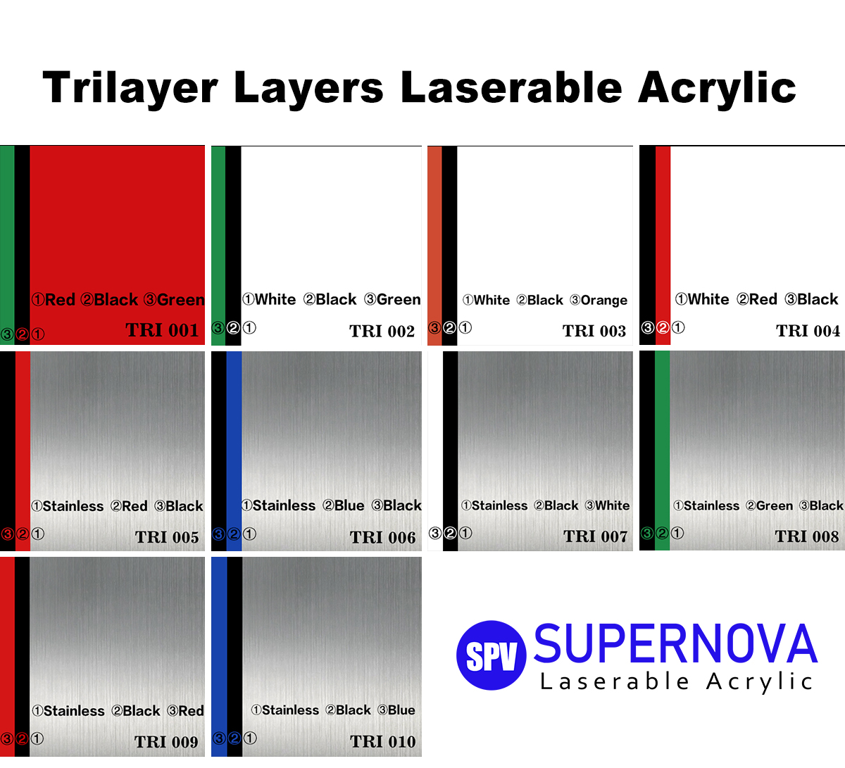 Laserable Acrylic Sheets 
