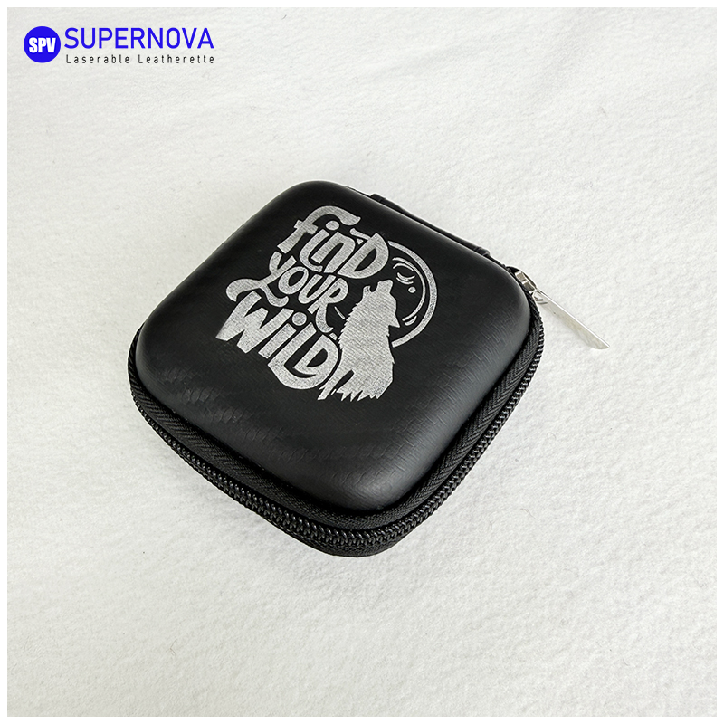 Laserable Leatherette Earphone Case Laserable Leatherette Earphone Case