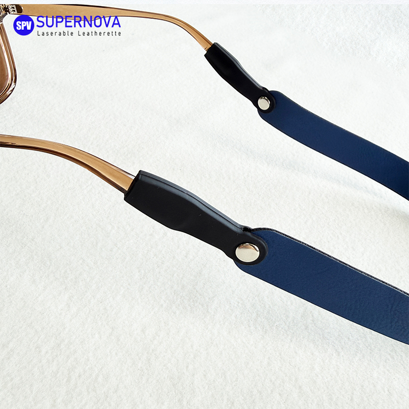 Laserable Leatherette Eyeglass Strap