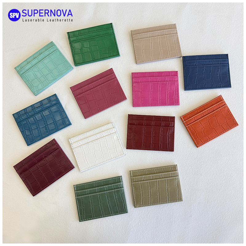 Laserable Leatherette Card Wallet 