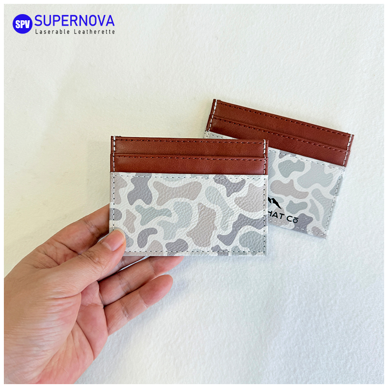 Laserable Leatherette Card Wallet 