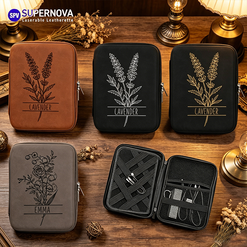 Laserable Leatherette Cord Case Laserable Leatherette Cord Case
