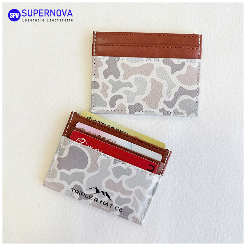 Laserable Leatherette Card Wallet 