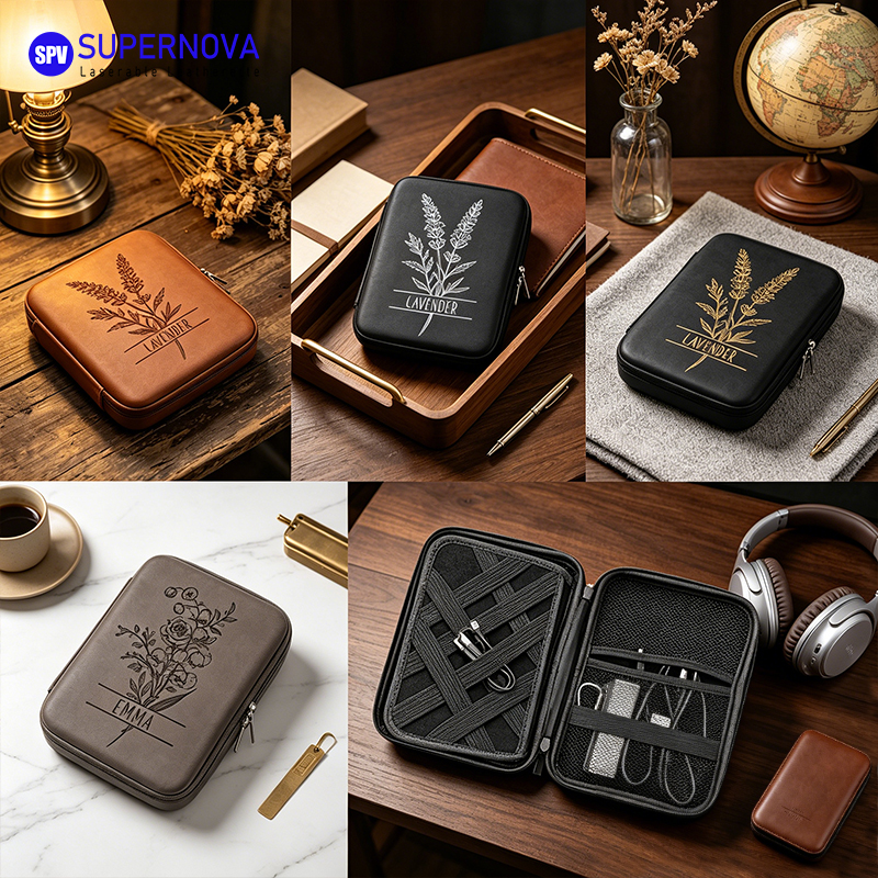 Laserable Leatherette Cord Case Laserable Leatherette Cord Case