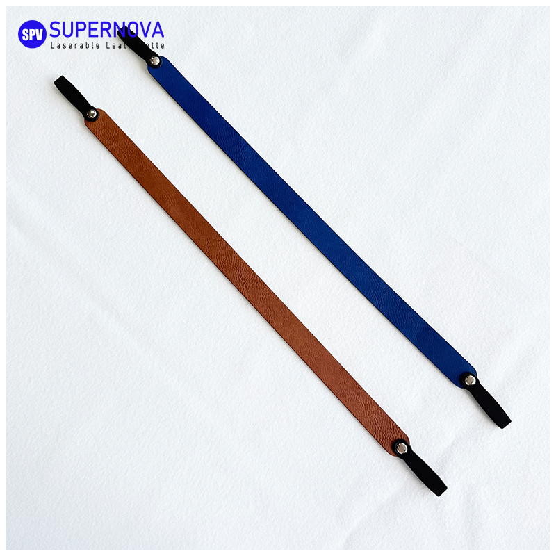 Laserable Leatherette Eyeglass Strap