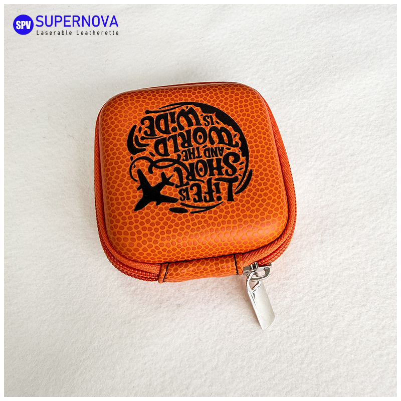 Laserable Leatherette Earphone Case Laserable Leatherette Earphone Case
