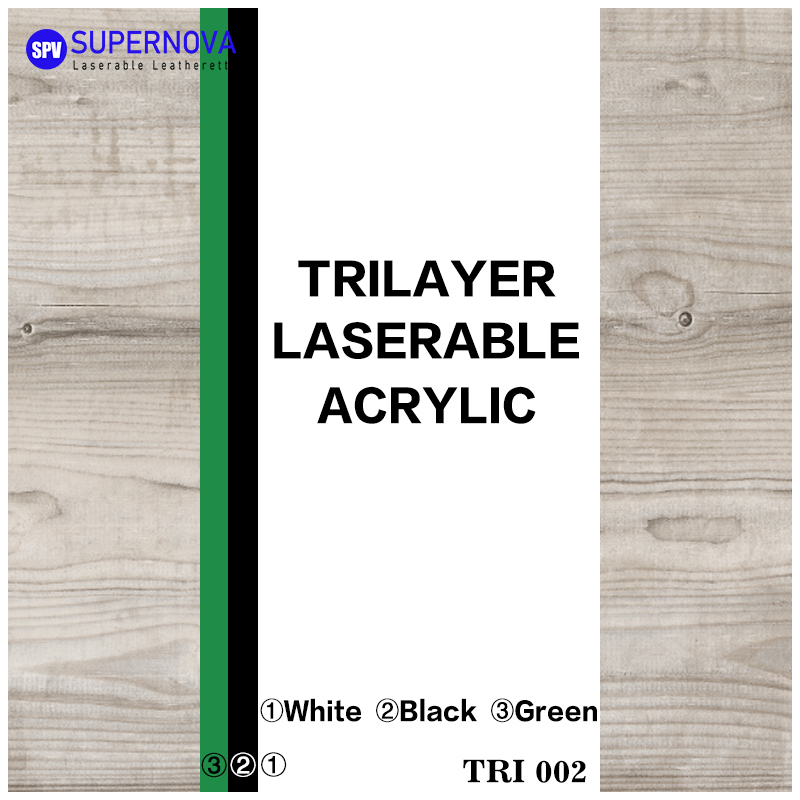 Trilayer Laserable Acrylic Sheets 