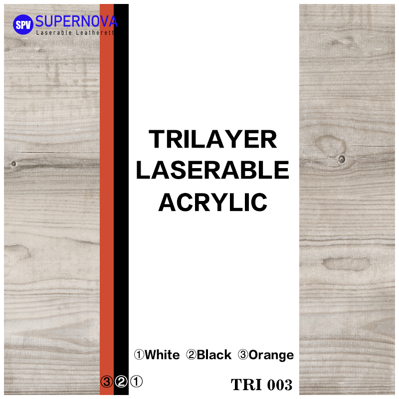 Trilayer Laserable Acrylic Sheets 