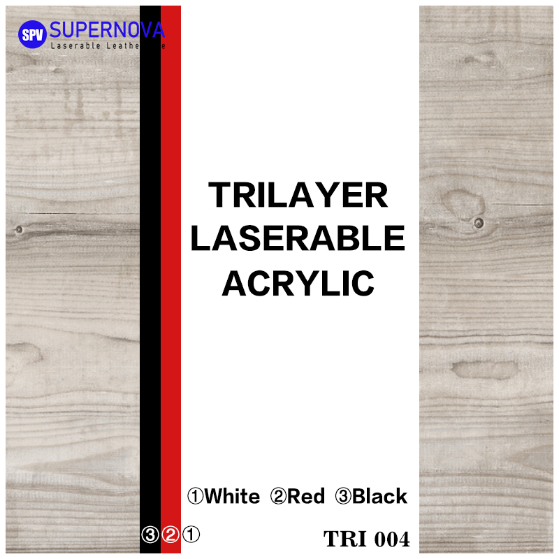 Trilayer Laserable Acrylic Sheets 