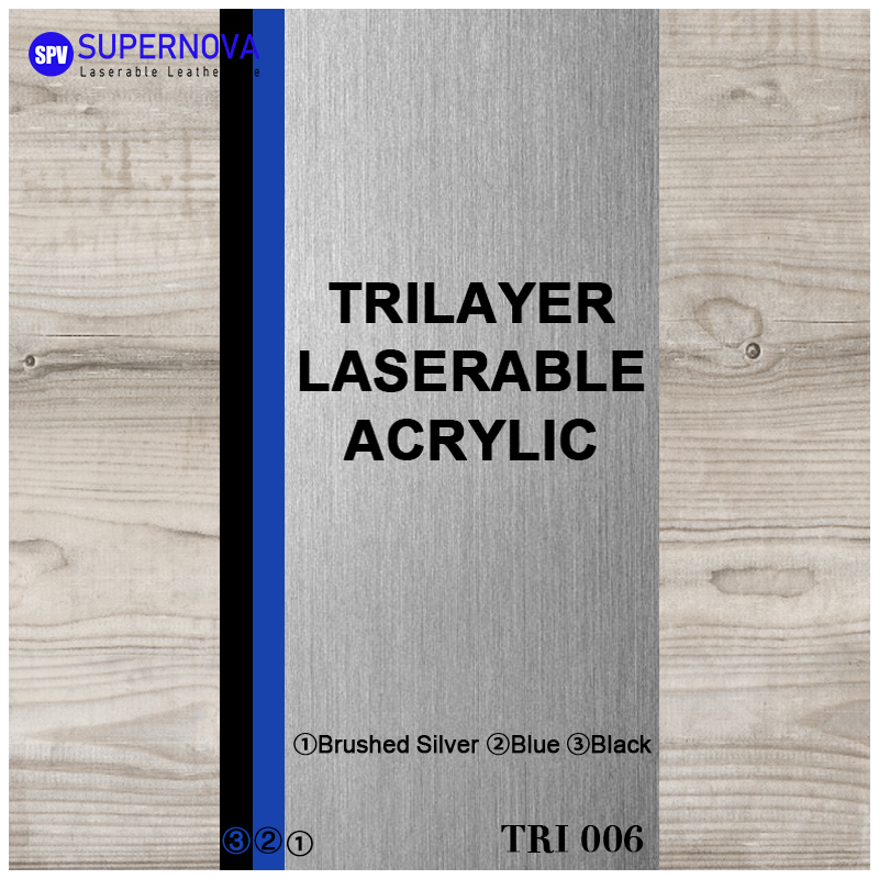 Trilayer Laserable Acrylic Sheets 