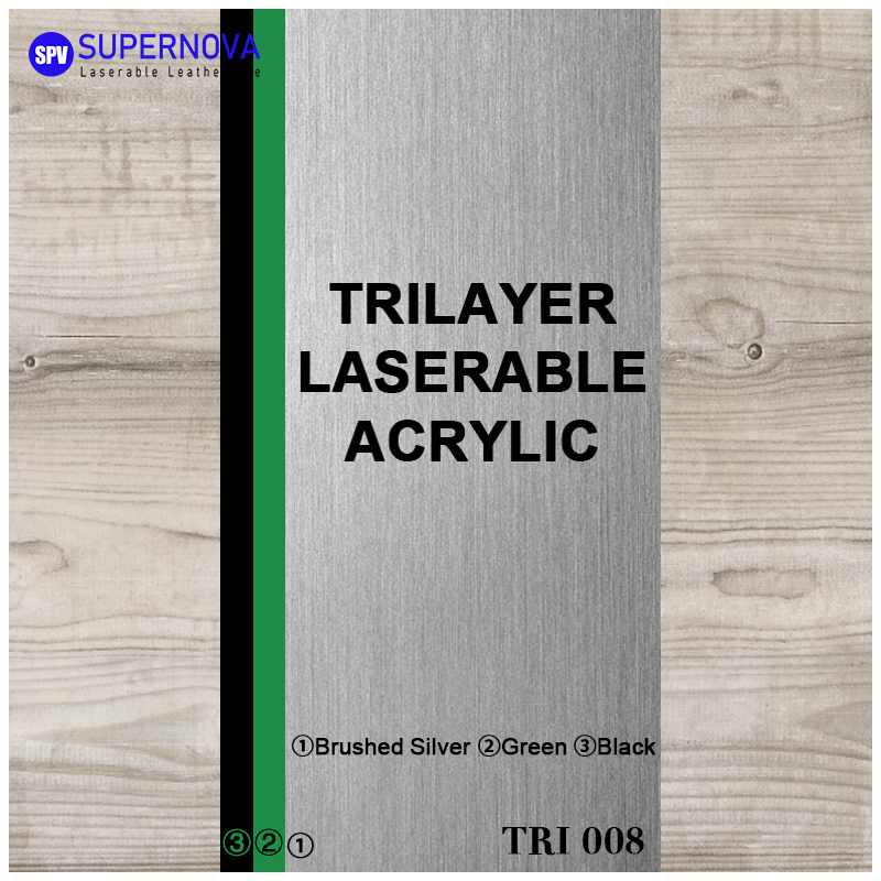Trilayer Laserable Acrylic Sheets 