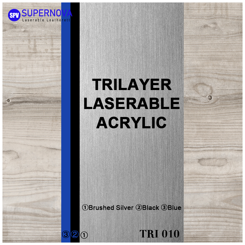 Trilayer Laserable Acrylic Sheets 