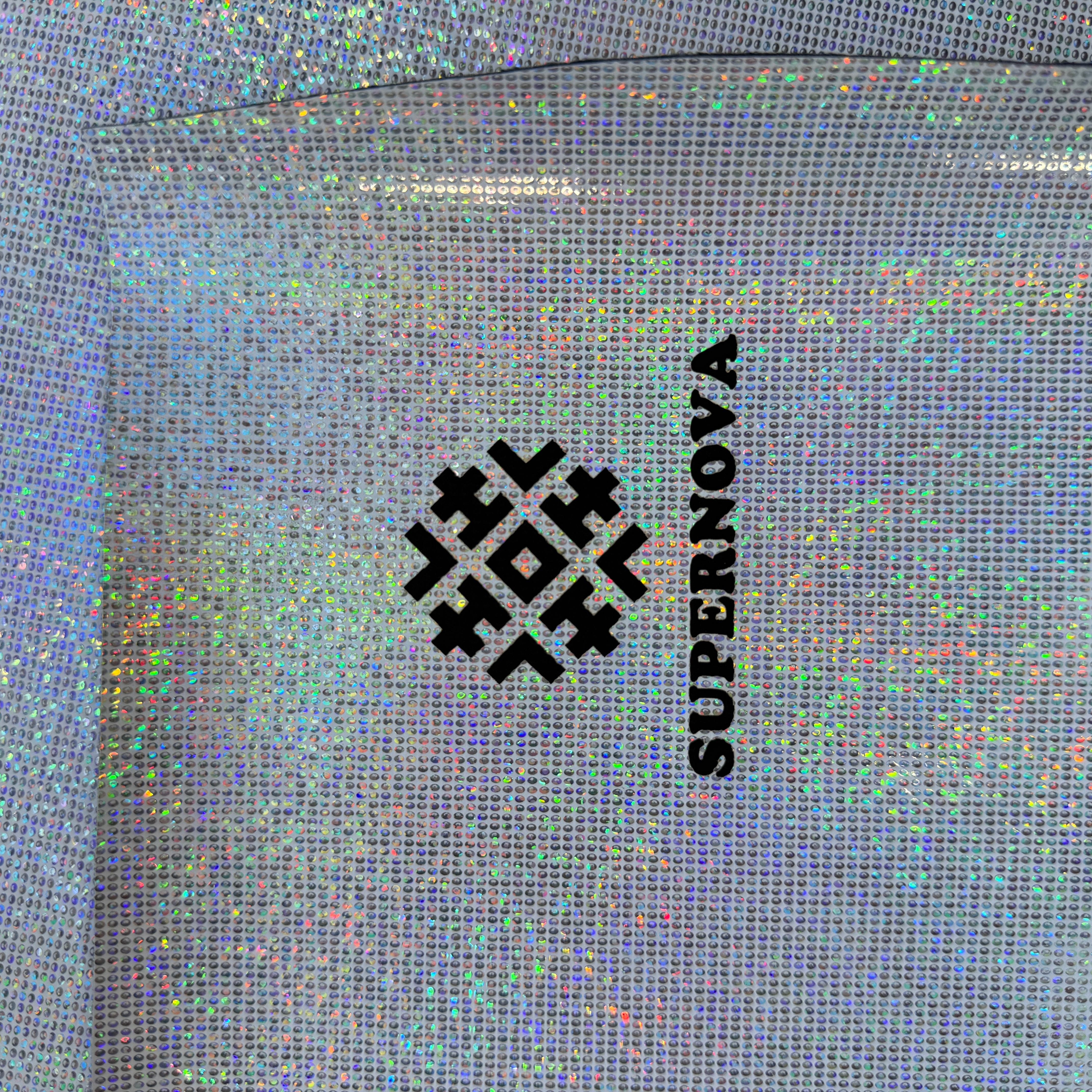 Holographic Laserable Leatherette Sheet  with adhesive/without adhesive