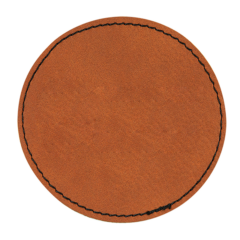 2 1/2' Round Leatherette Patches 2 1/2' Round Leatherette Patches