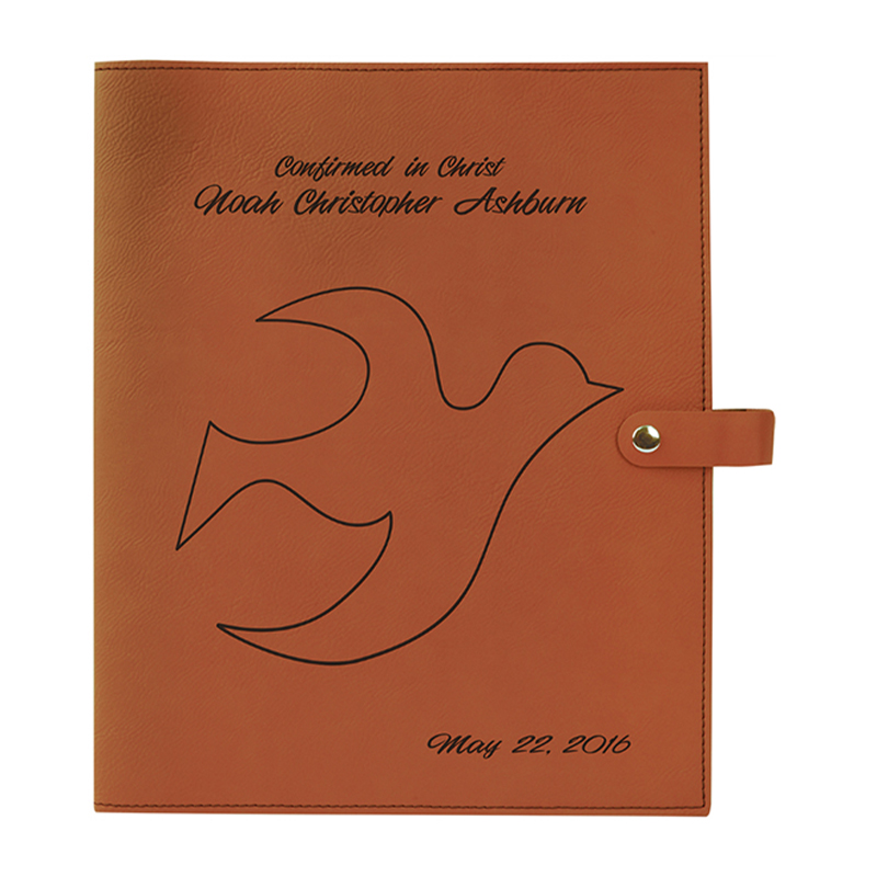 Leatherette Book Cover with Snap Closure Leatherette Book Cover with Snap Closure