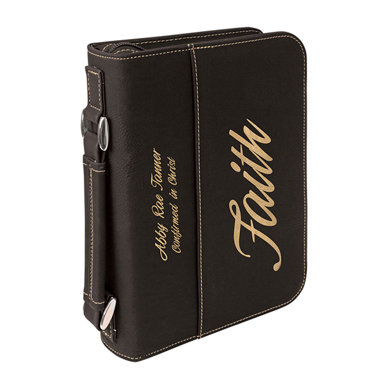 6 3/4' x 9 1/4'Leatherette Book Cover with Zipper Closure 6 3/4' x 9 1/4'Leatherette Book Cover with Zipper Closure