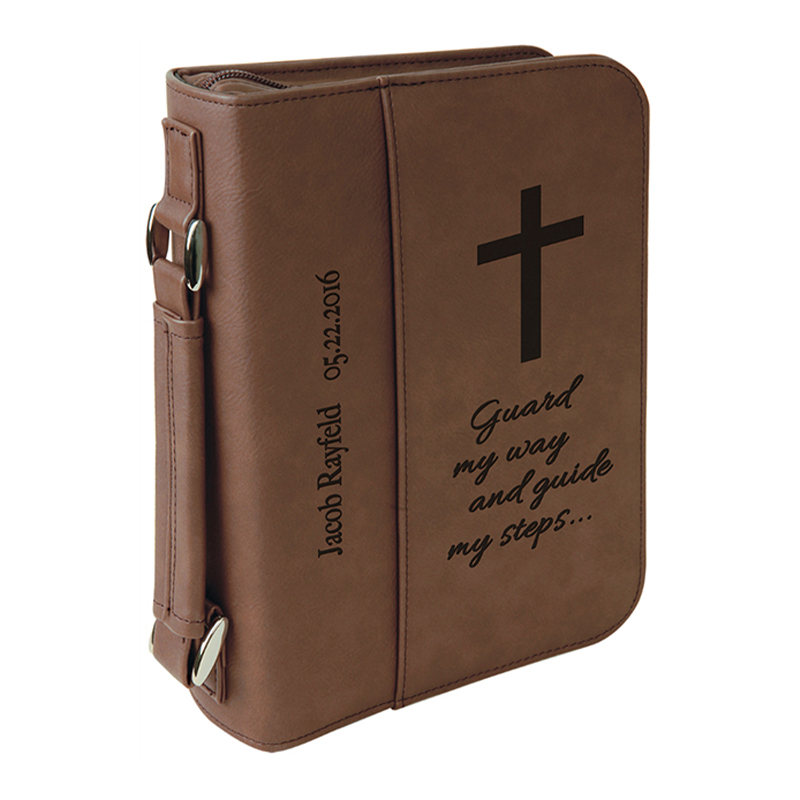 7 1/2'×10 3/4'Leatherette Book Cover with Zipper Closure 7 1/2'×10 3/4'Leatherette Book Cover with Zipper Closure