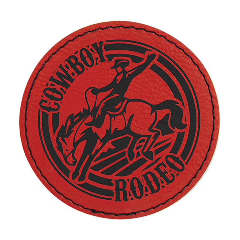 Round Leatherette Coasters Round Leatherette Coasters