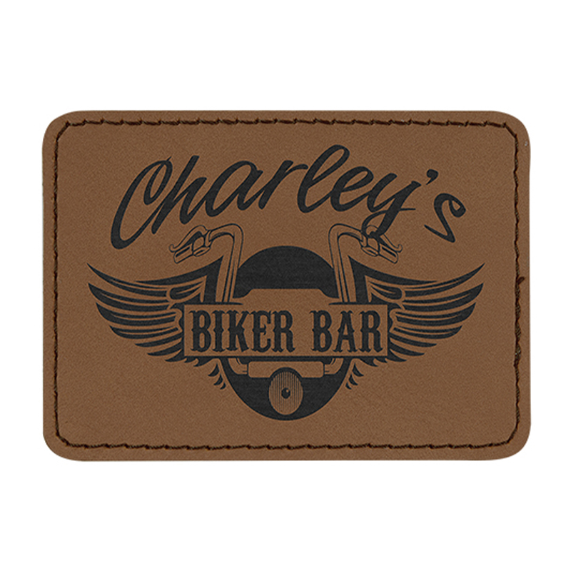 3 1/2' x 2 1/2' Rectangle Leatherette Patches 3 1/2' x 2 1/2' Rectangle Leatherette Patches