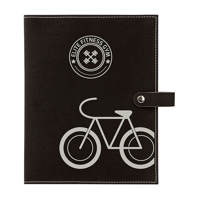 Leatherette Book Cover with Snap Closure Leatherette Book Cover with Snap Closure