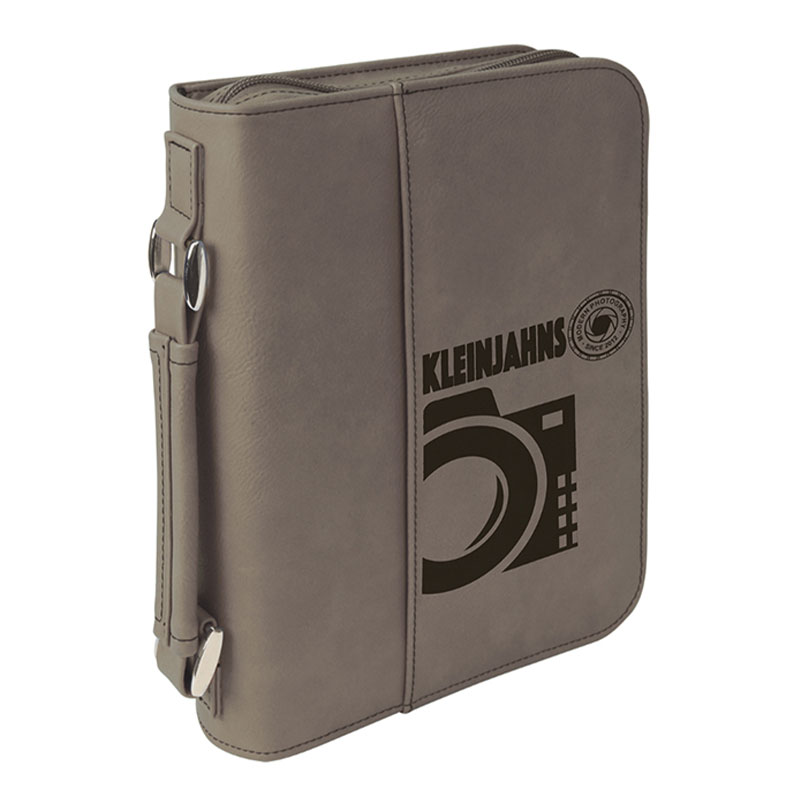 6 3/4' x 9 1/4'Leatherette Book Cover with Zipper Closure 6 3/4' x 9 1/4'Leatherette Book Cover with Zipper Closure