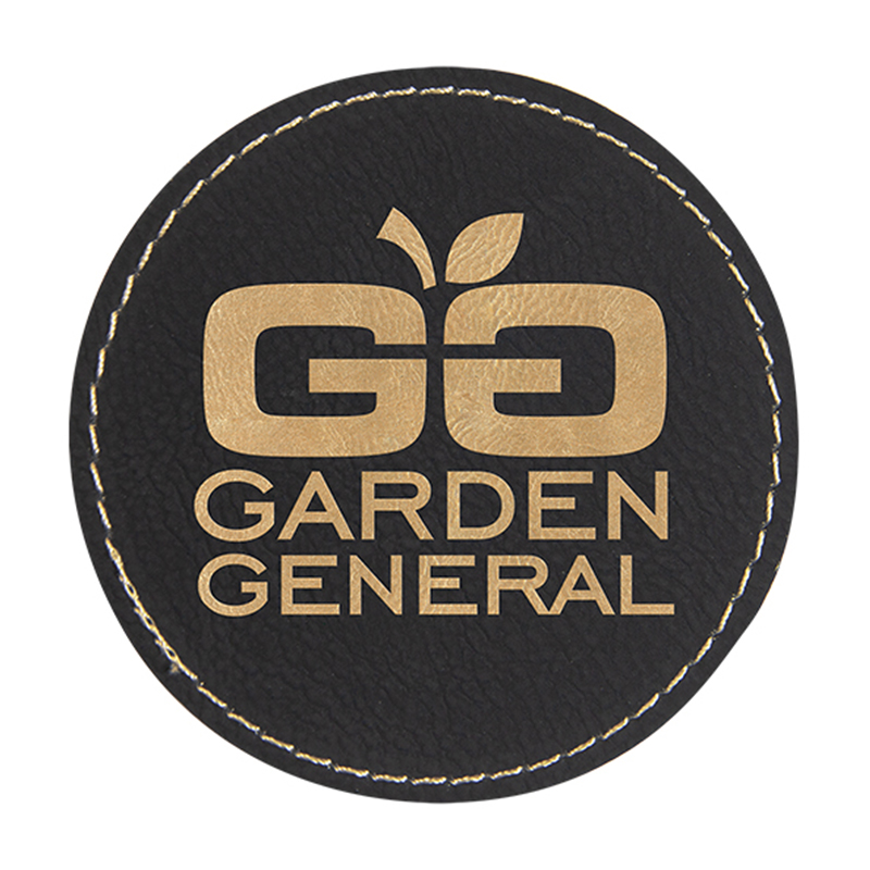 Round Leatherette Coasters Round Leatherette Coasters