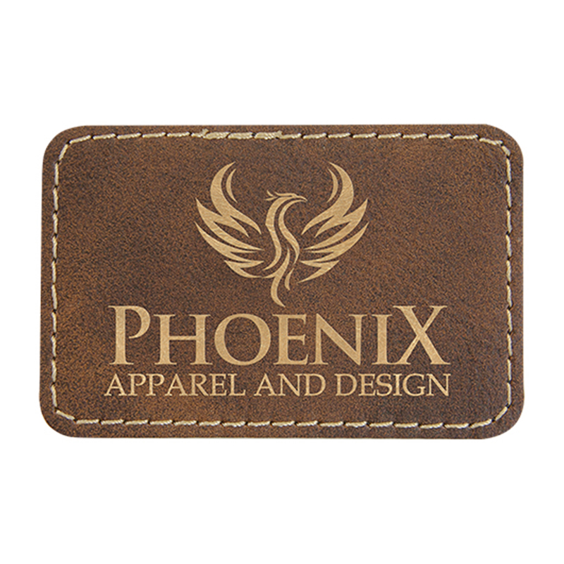 3 1/2' x 2 1/2' Rectangle Leatherette Patches 3 1/2' x 2 1/2' Rectangle Leatherette Patches