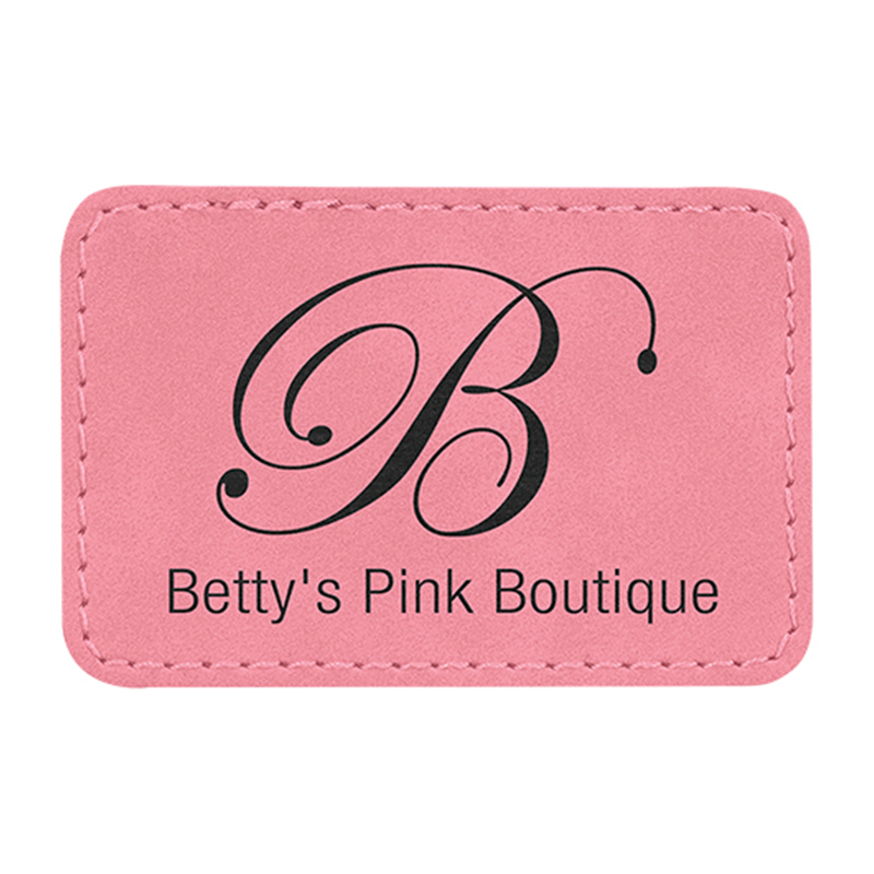 3 1/2' x 2 1/2' Rectangle Leatherette Patches 3 1/2' x 2 1/2' Rectangle Leatherette Patches