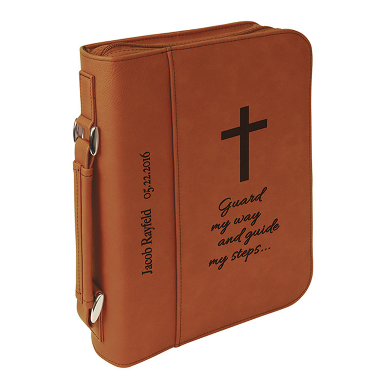 6 3/4' x 9 1/4'Leatherette Book Cover with Zipper Closure 6 3/4' x 9 1/4'Leatherette Book Cover with Zipper Closure