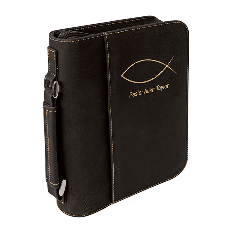 7 1/2'×10 3/4'Leatherette Book Cover with Zipper Closure 7 1/2'×10 3/4'Leatherette Book Cover with Zipper Closure