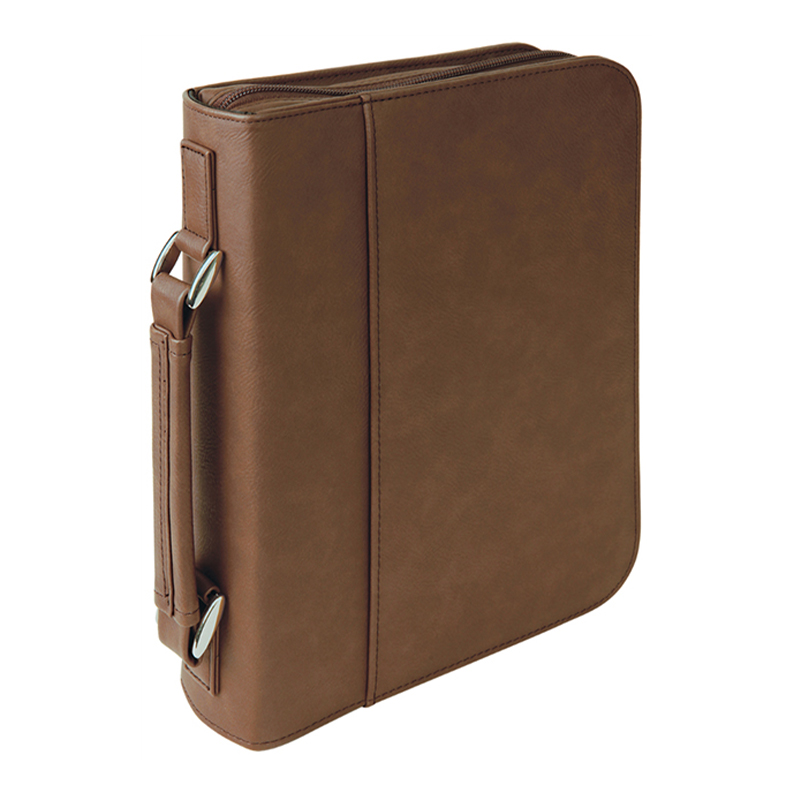 7 1/2'×10 3/4'Leatherette Book Cover with Zipper Closure 7 1/2'×10 3/4'Leatherette Book Cover with Zipper Closure