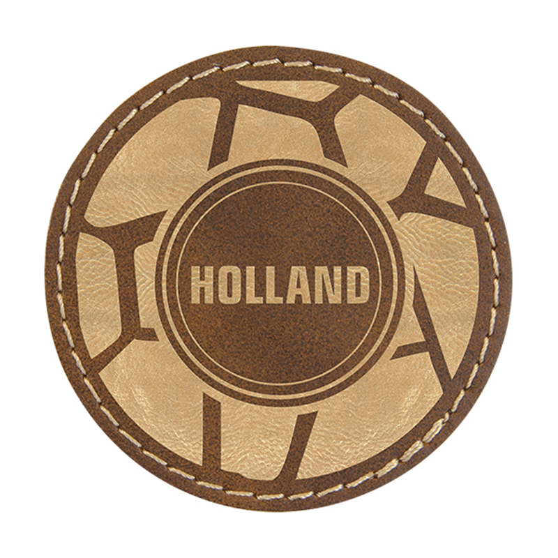 Round Leatherette Coasters Round Leatherette Coasters