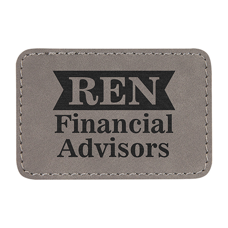 3 1/2' x 2 1/2' Rectangle Leatherette Patches 3 1/2' x 2 1/2' Rectangle Leatherette Patches