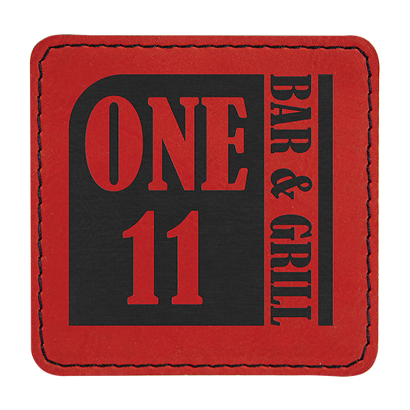 3 1/2' x 2 1/2' Square Leatherette Patches 3 1/2' x 2 1/2' Square Leatherette Patches