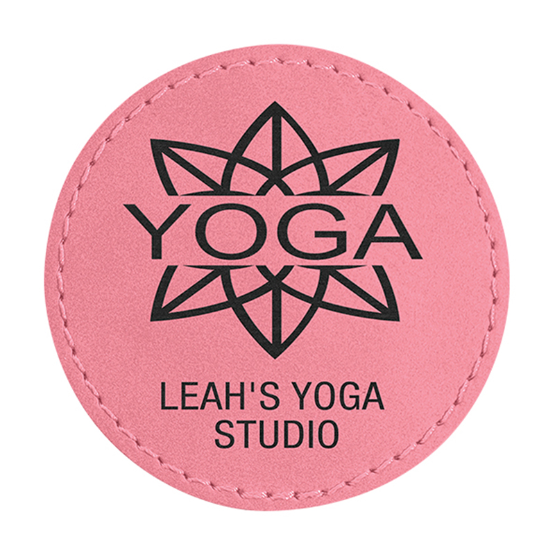 Round Leatherette Coasters Round Leatherette Coasters