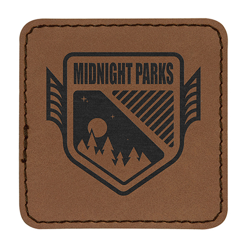 3 1/2' x 2 1/2' Square Leatherette Patches 3 1/2' x 2 1/2' Square Leatherette Patches