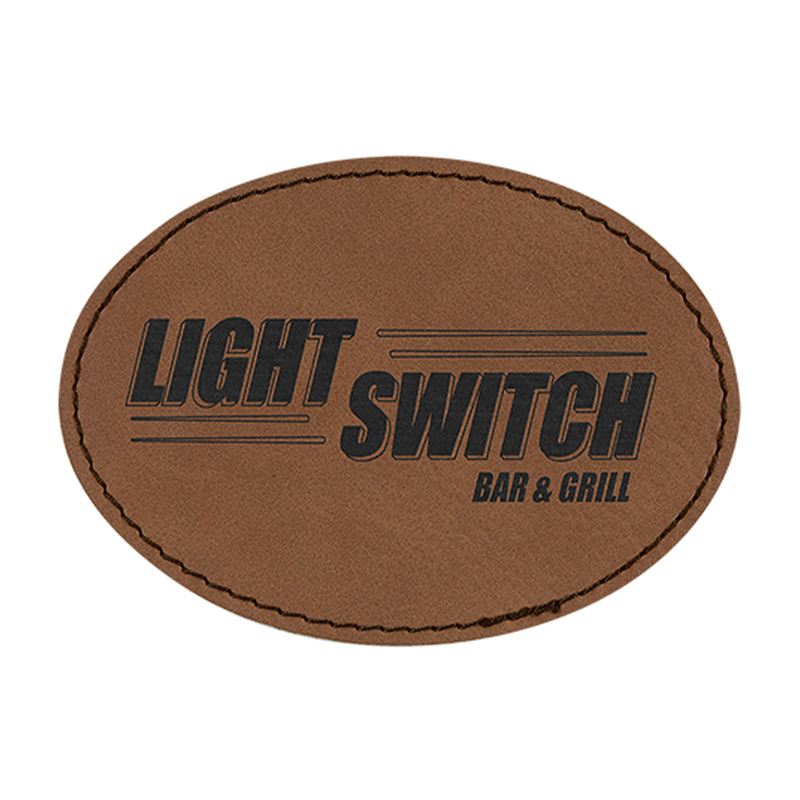 3' x 2' Oval Leatherette Patches 3' x 2' Oval Leatherette Patches