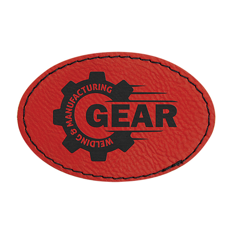 3 1/2' x 2 1/2' Oval Leatherette Patches 3 1/2' x 2 1/2' Oval Leatherette Patches