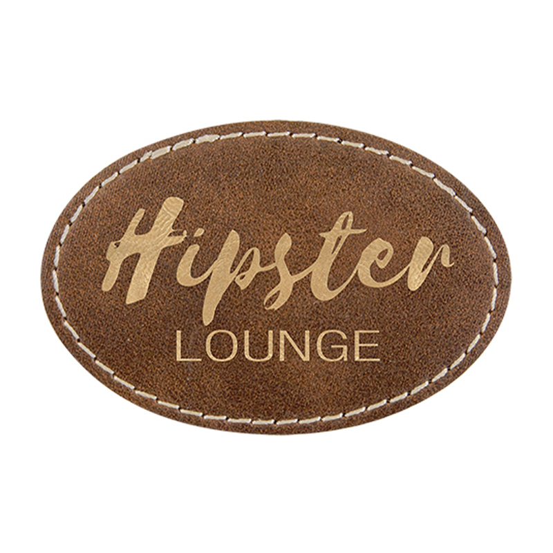 3 1/2' x 2 1/2' Oval Leatherette Patches 3 1/2' x 2 1/2' Oval Leatherette Patches