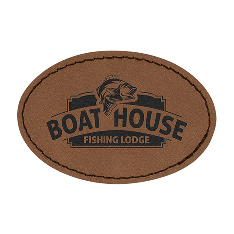 3 1/2' x 2 1/2' Oval Leatherette Patches 3 1/2' x 2 1/2' Oval Leatherette Patches