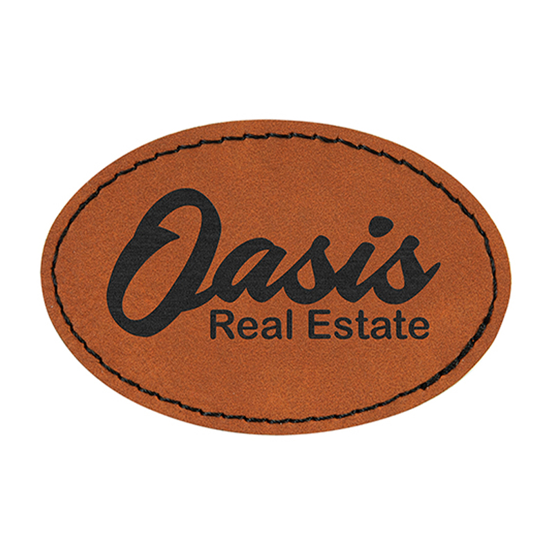 3' x 2' Oval Leatherette Patches 3' x 2' Oval Leatherette Patches