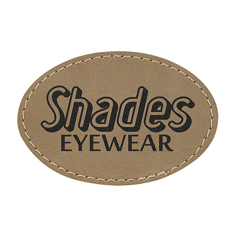 3 1/2' x 2 1/2' Oval Leatherette Patches 3 1/2' x 2 1/2' Oval Leatherette Patches