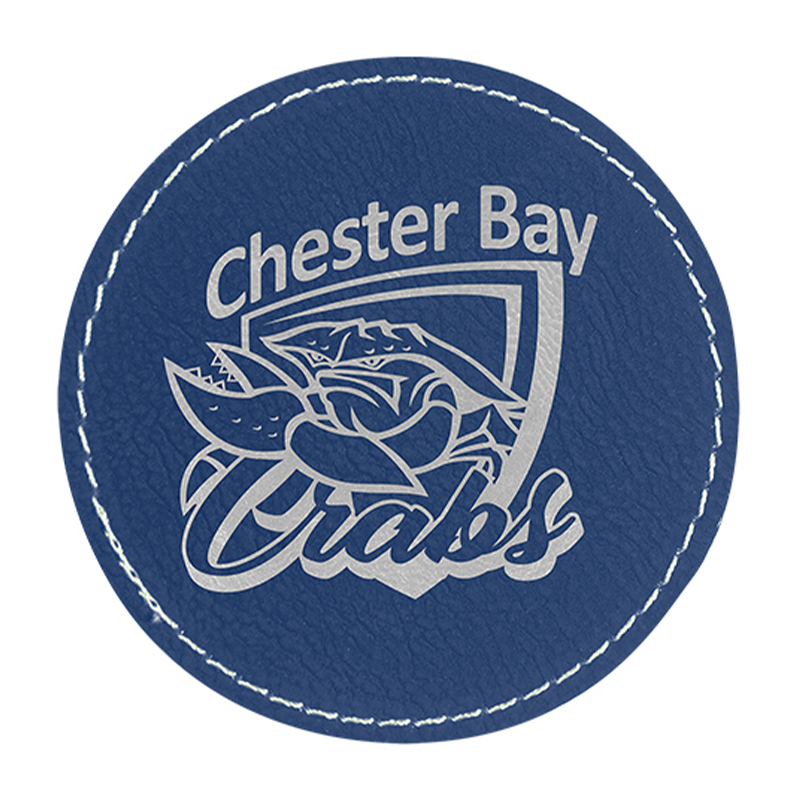 2 1/2' Round Leatherette Patches 2 1/2' Round Leatherette Patches