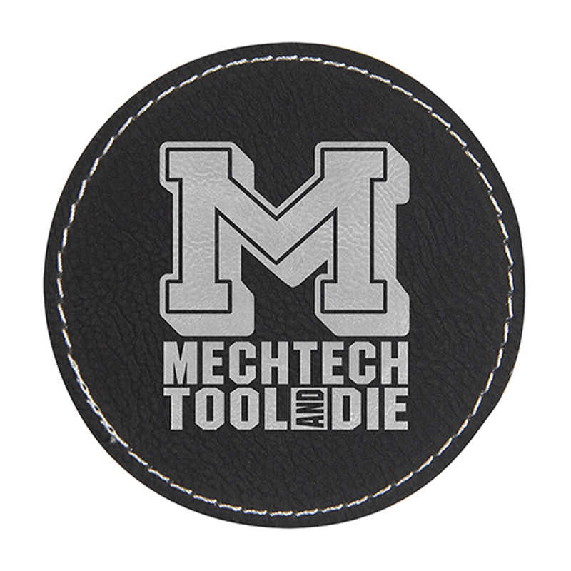 2 1/2' Round Leatherette Patches 2 1/2' Round Leatherette Patches