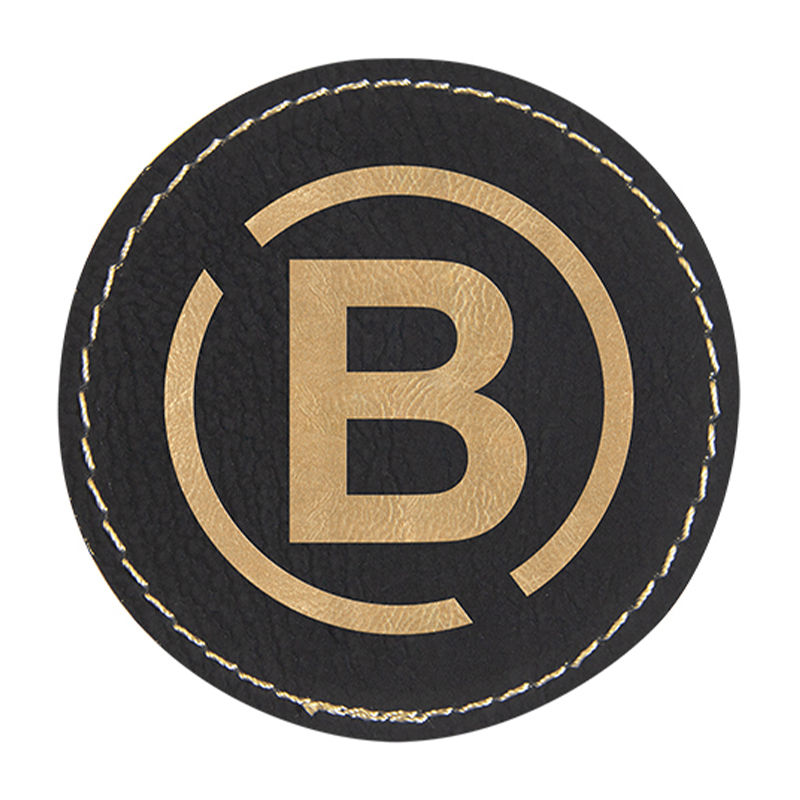 2 1/2' Round Leatherette Patches 2 1/2' Round Leatherette Patches