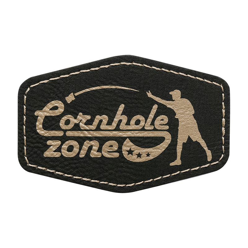 3' x 2' Hex Leatherette Patches 3' x 2' Hex Leatherette Patches