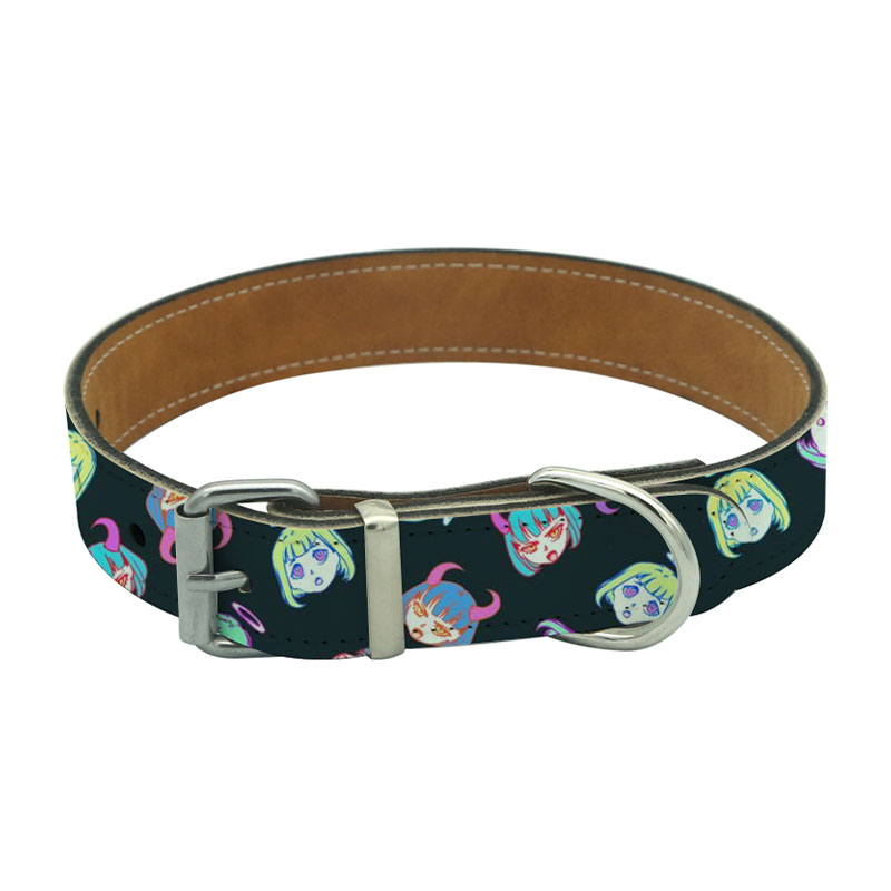 Sublimation Leatherette Dog Collar - L Sublimation Leatherette Dog Collar - L