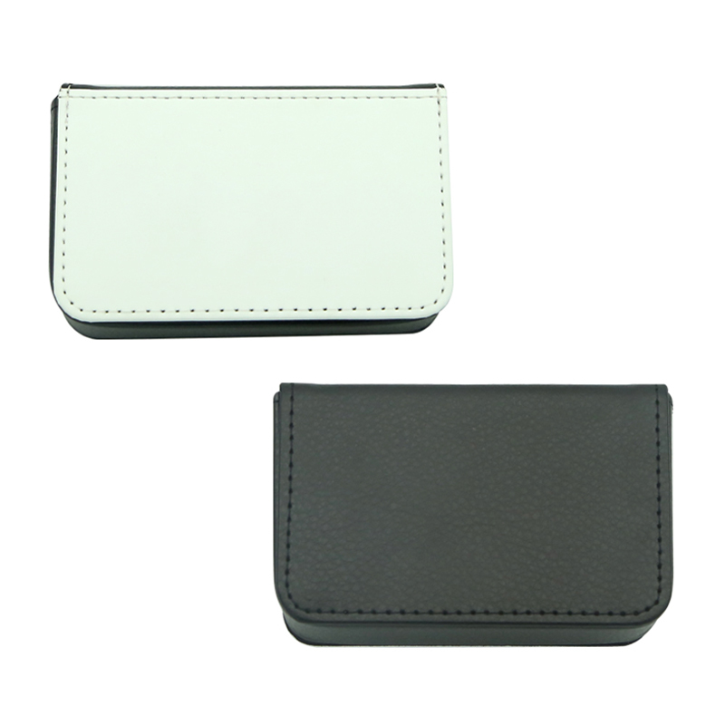 Sublimation Pu Leather Name Card Holder